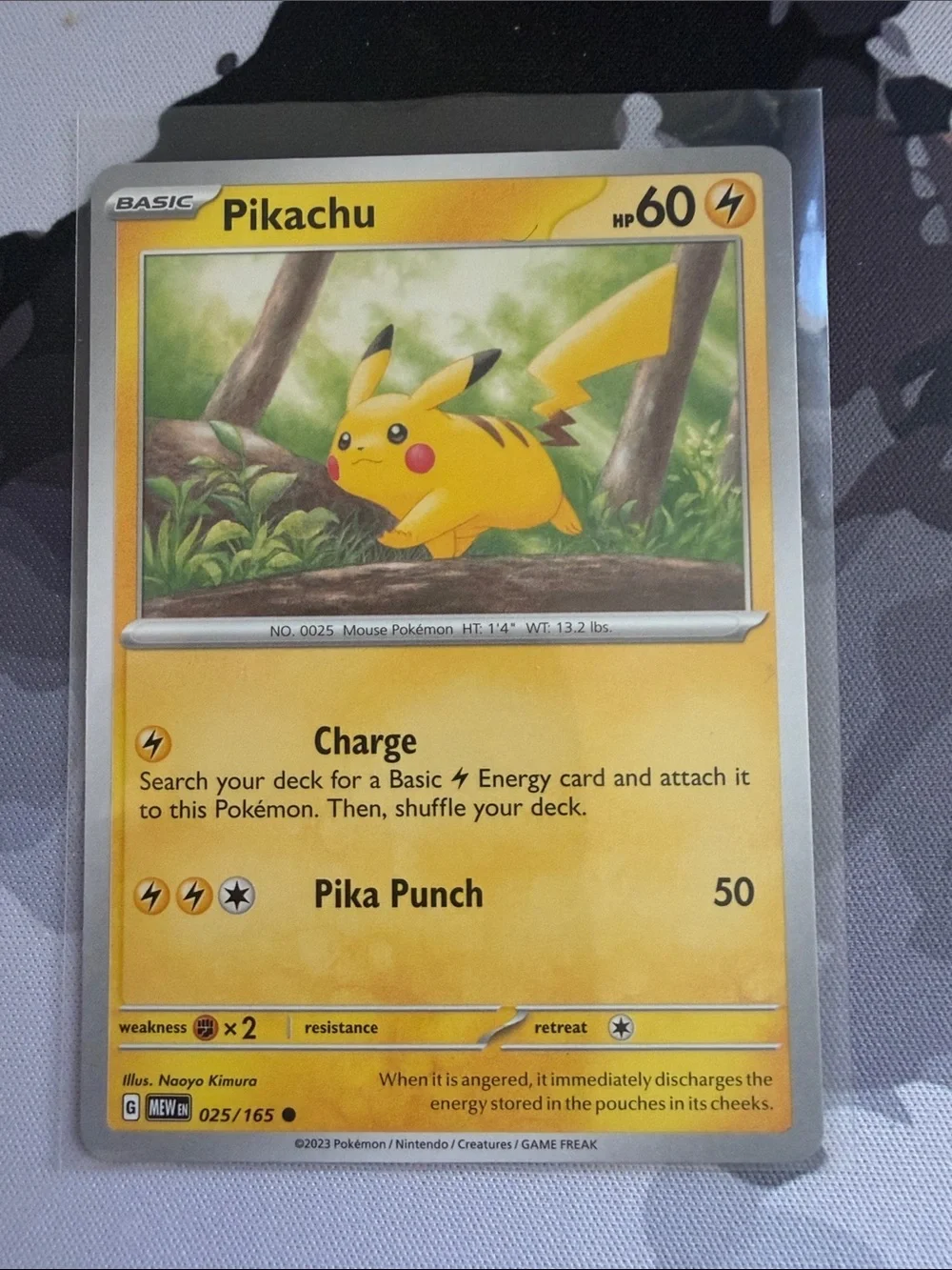 Pikachu & Raichu Evolution Line Pokémon Card Lot | Pokemon 151 4 Cards ✨5/$25✨